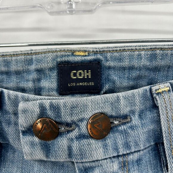 CITIZENS OF HUMANITY Catalina High Rise Y2K Flare Leg Denim Blue Jeans Size 25 - Picture 9 of 10